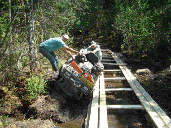 trail work 2007